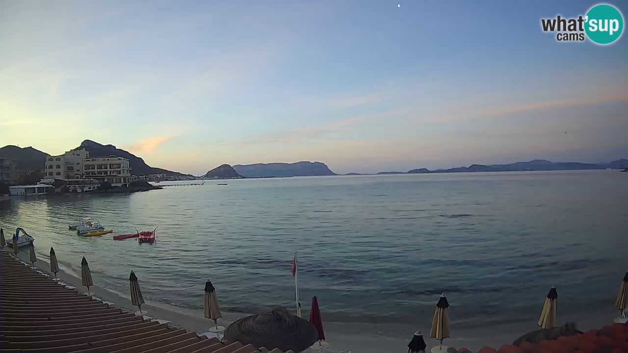 Webcam Terza Spiaggia Golfo Aranci – Vista en directo de la playa