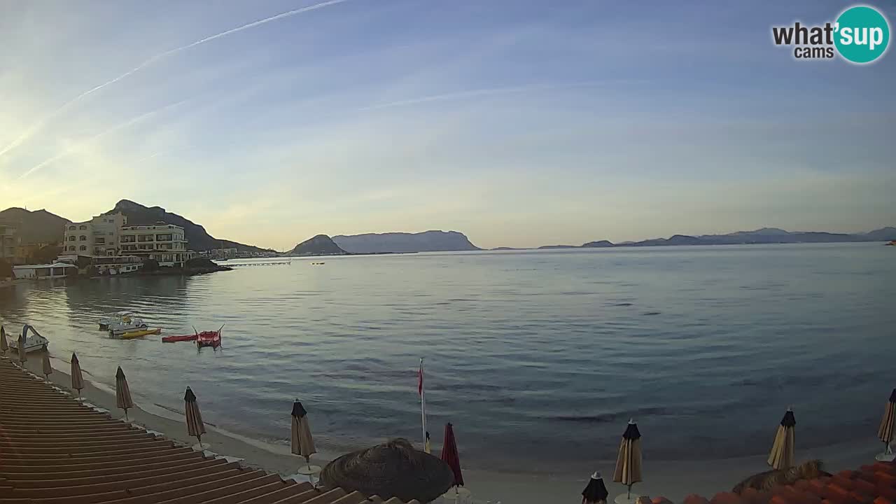Webcam Terza Spiaggia Golfo Aranci – Vista en directo de la playa