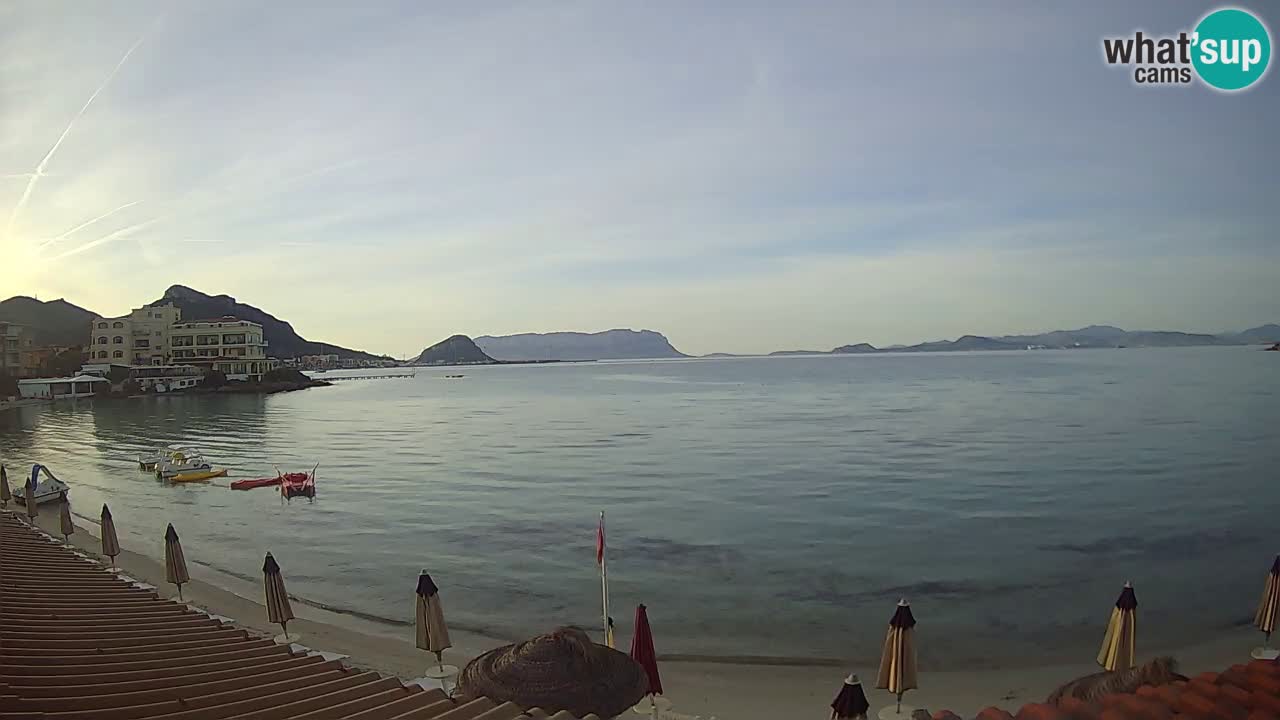 Webcam Terza Spiaggia Golfo Aranci – Vue en direct de la plage