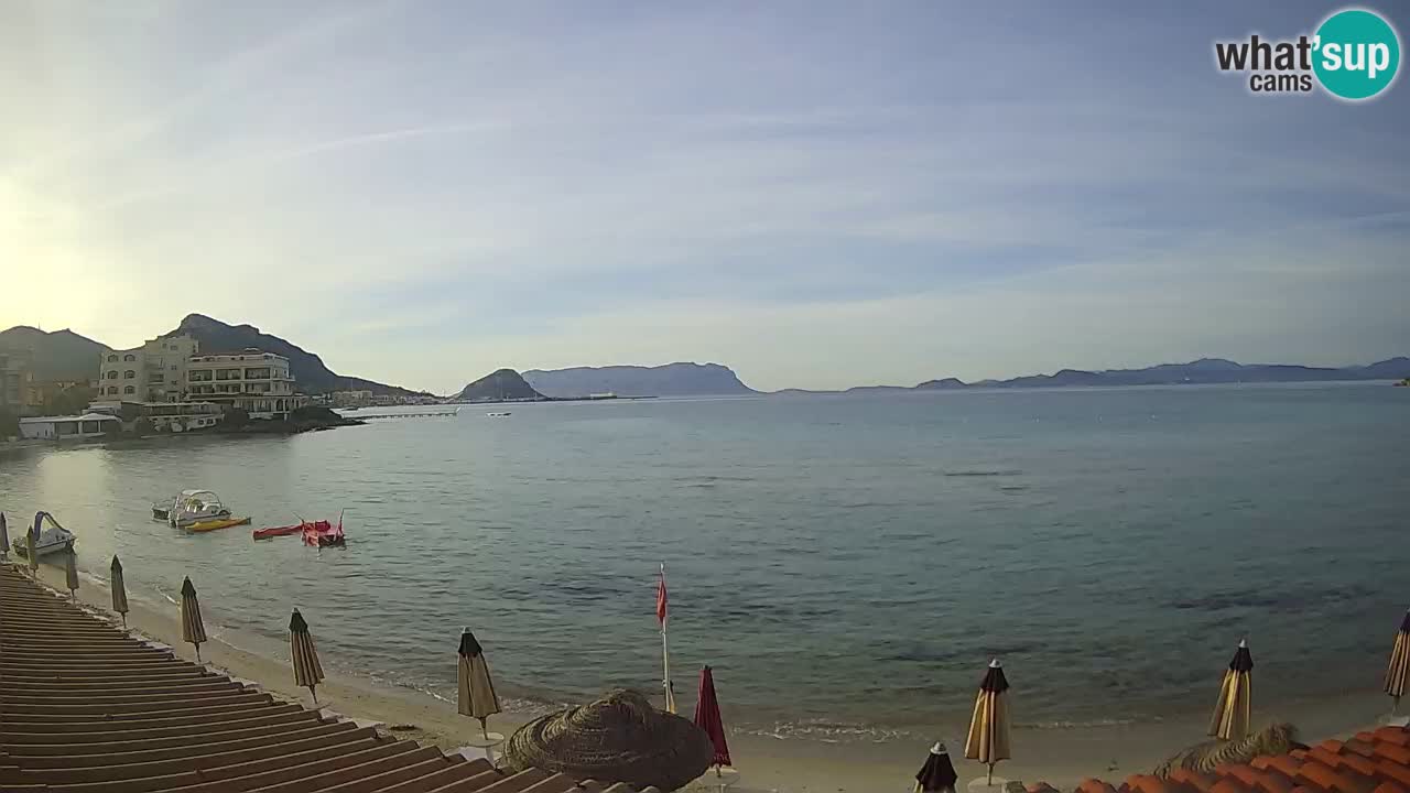 Webcam Terza Spiaggia Golfo Aranci – Liveblick auf den Strand