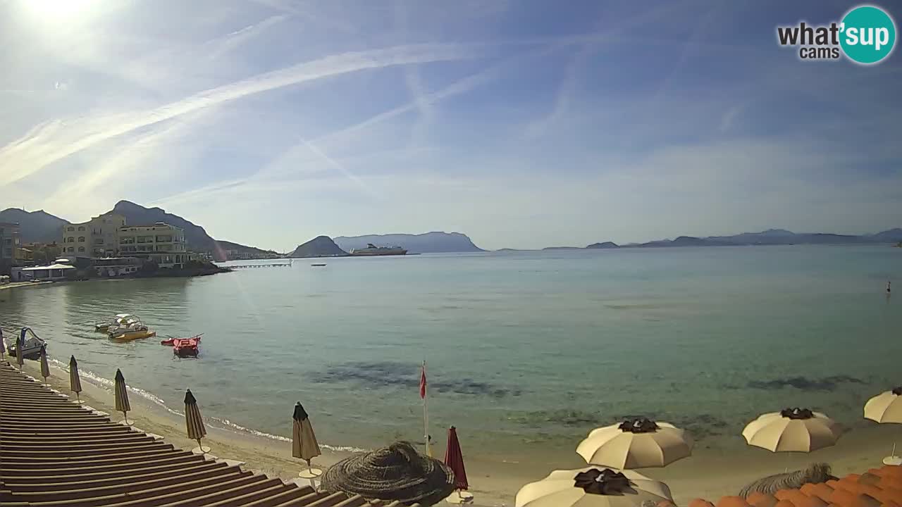 Webcam Terza Spiaggia Golfo Aranci – Liveblick auf den Strand