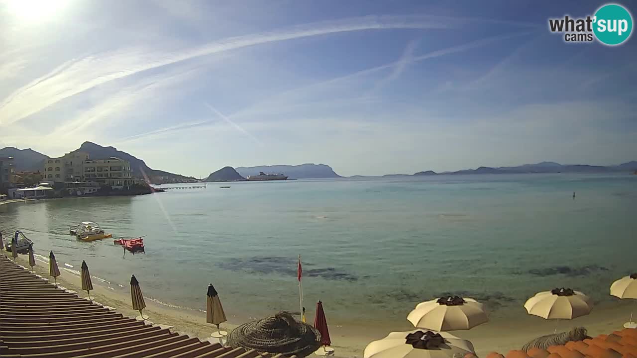 Webcam Terza Spiaggia Golfo Aranci – Liveblick auf den Strand