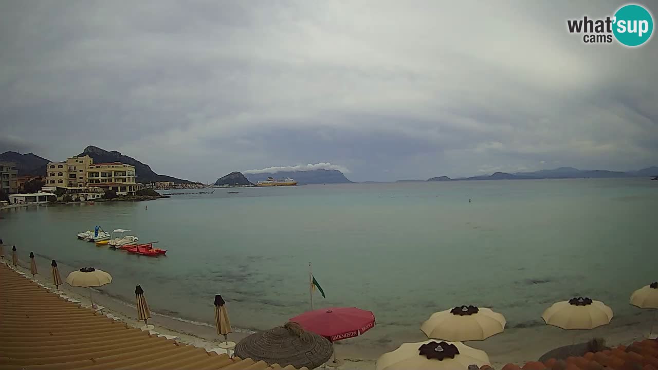 Webcam Terza Spiaggia Golfo Aranci – Vista mare in diretta