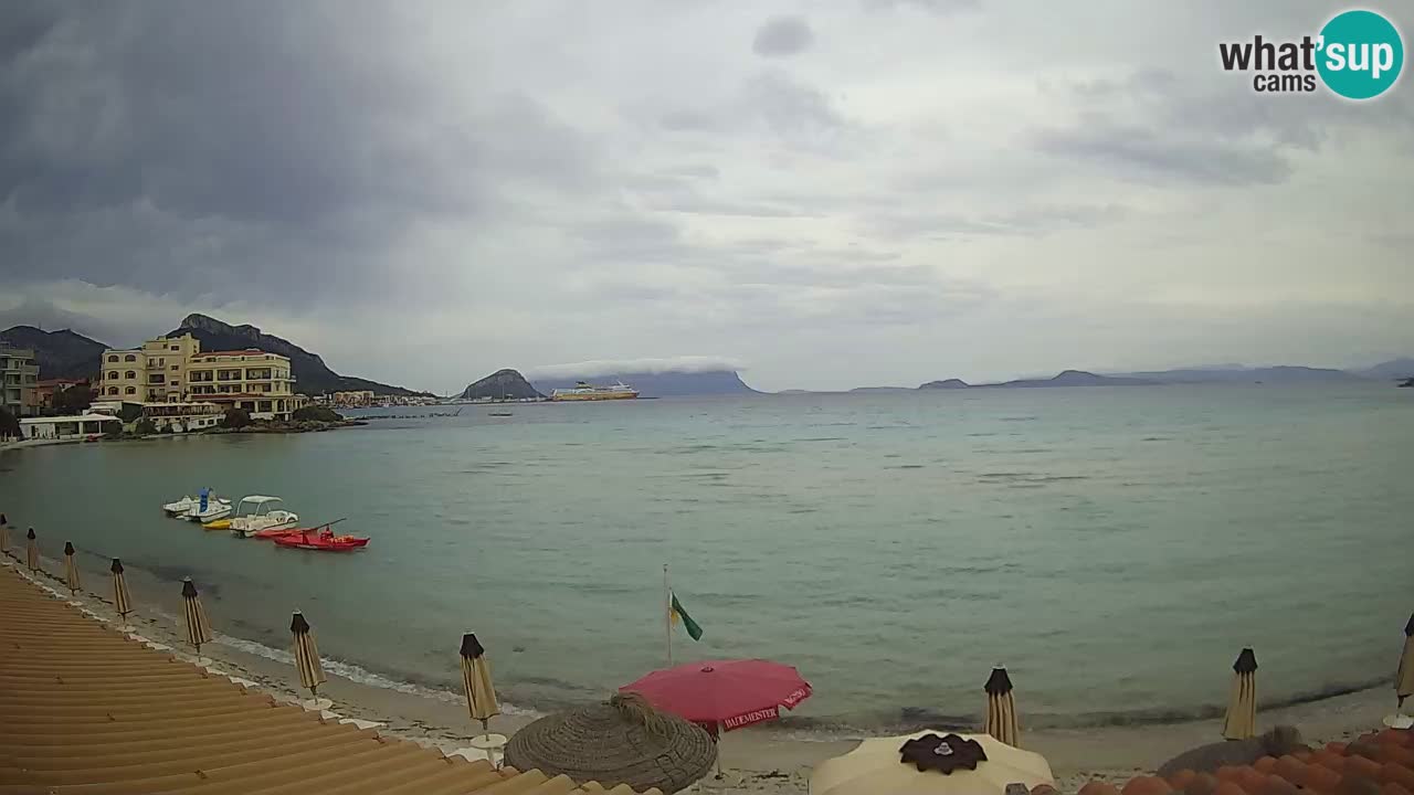 Webcam Terza Spiaggia Golfo Aranci – Liveblick auf den Strand
