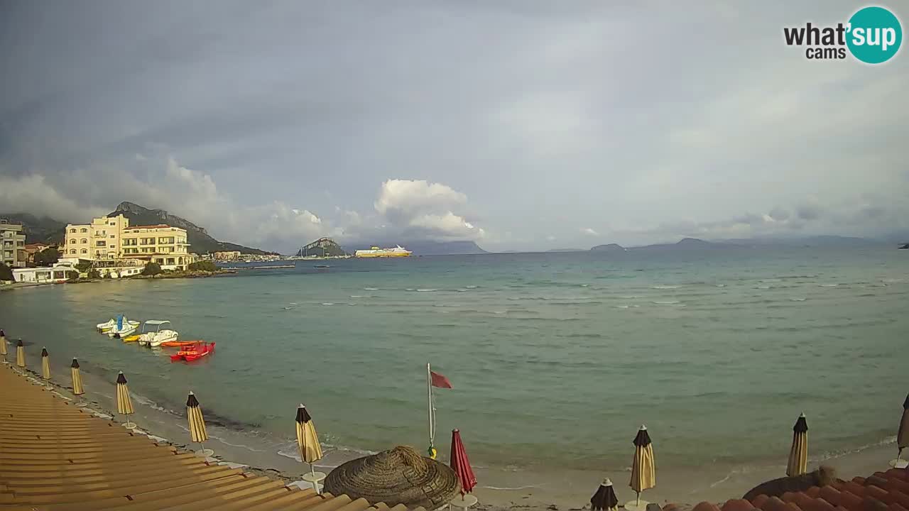 Webcam Terza Spiaggia Golfo Aranci – Liveblick auf den Strand