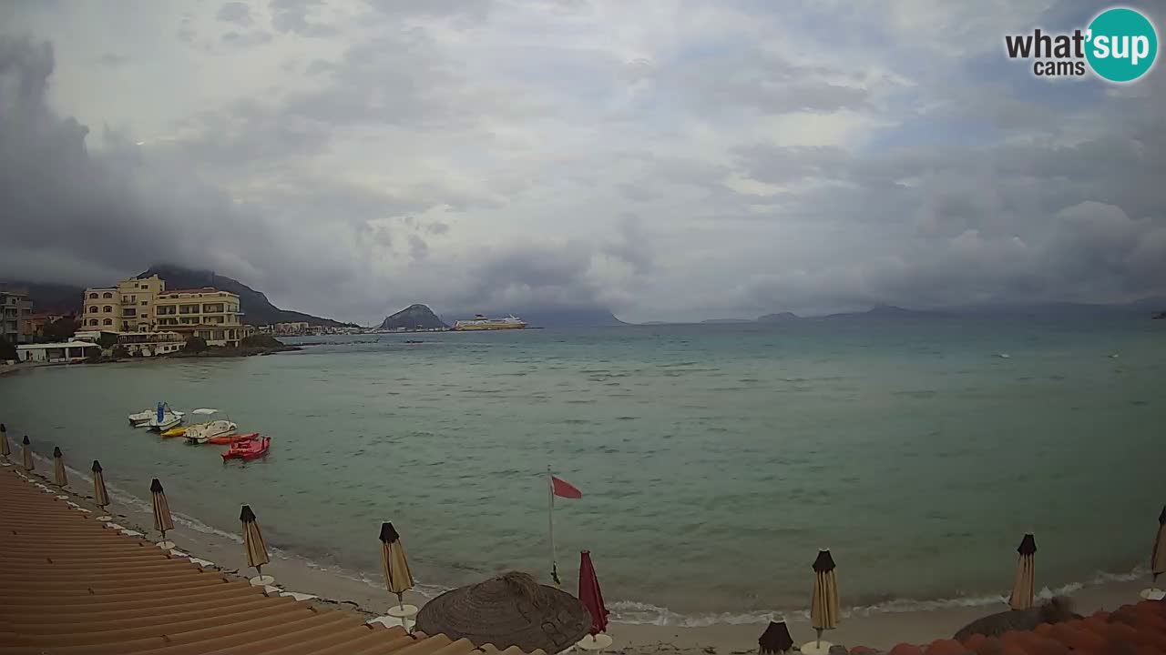Webcam Terza Spiaggia Golfo Aranci – Liveblick auf den Strand