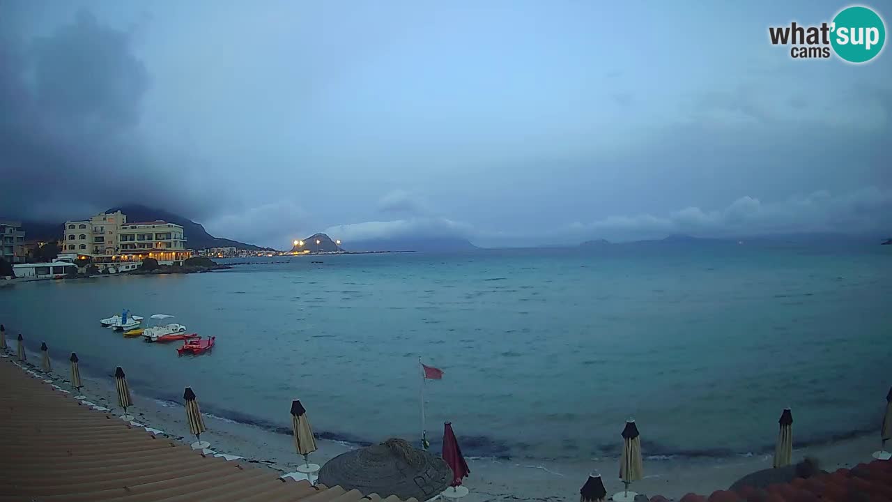 Webcam Terza Spiaggia Golfo Aranci – Liveblick auf den Strand
