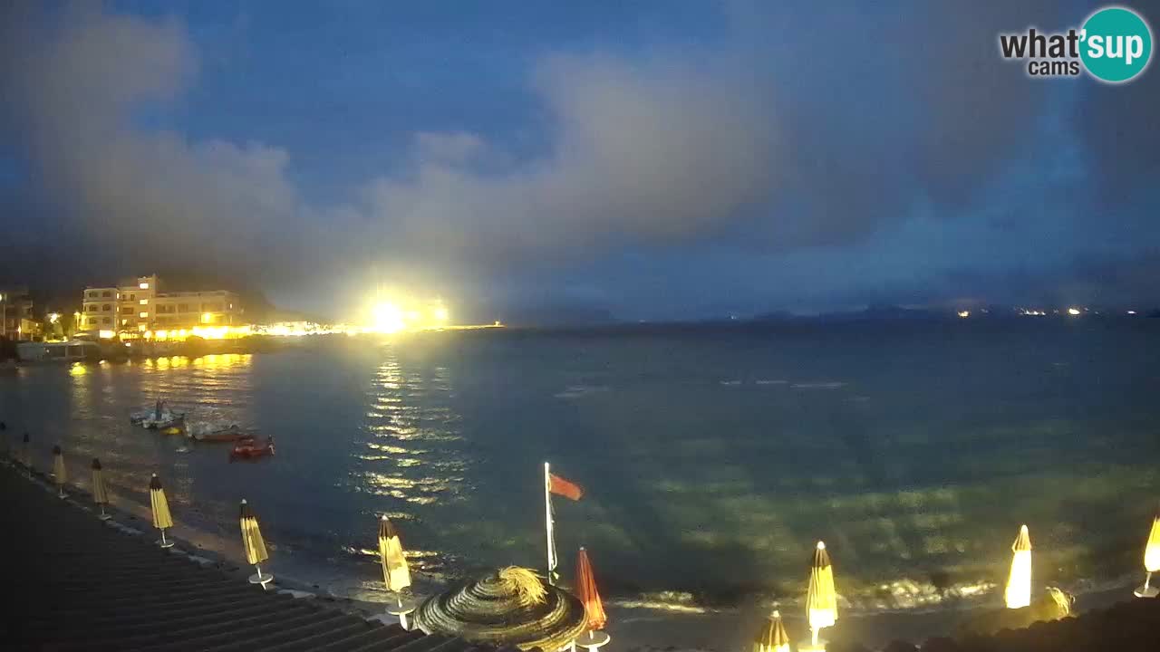 Webcam Terza Spiaggia Golfo Aranci – Vue en direct de la plage