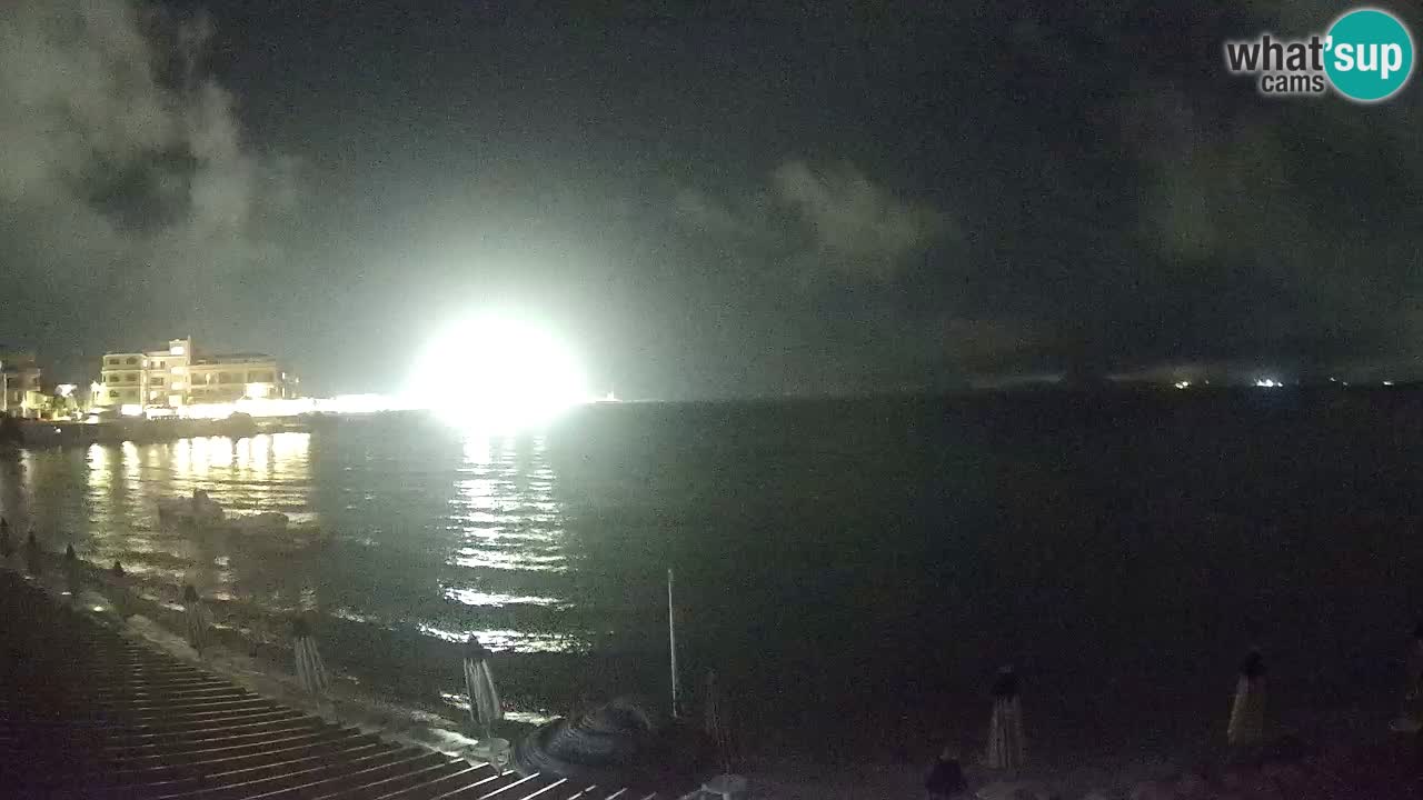 Webcam Terza Spiaggia Golfo Aranci – Vue en direct de la plage