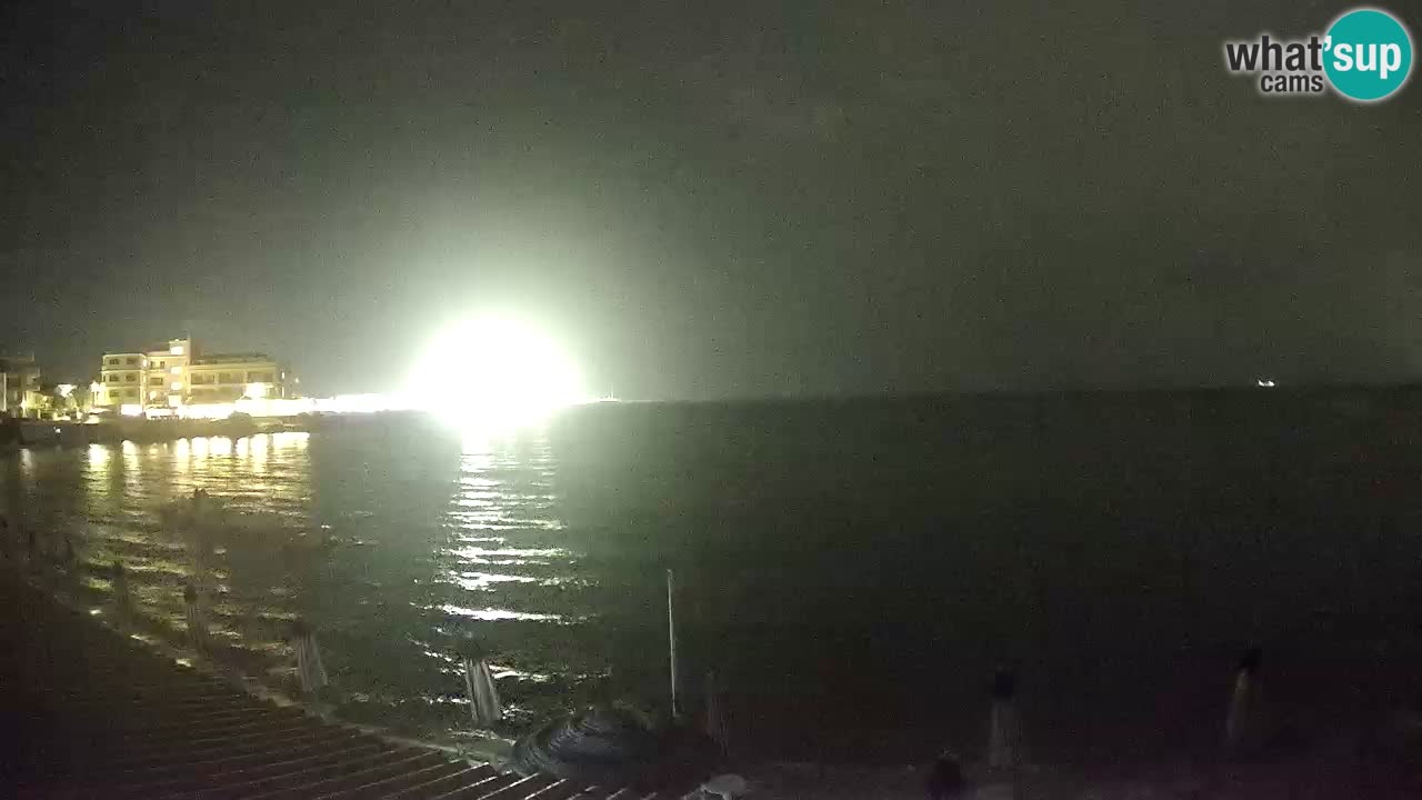 Webcam Terza Spiaggia Golfo Aranci – Vue en direct de la plage