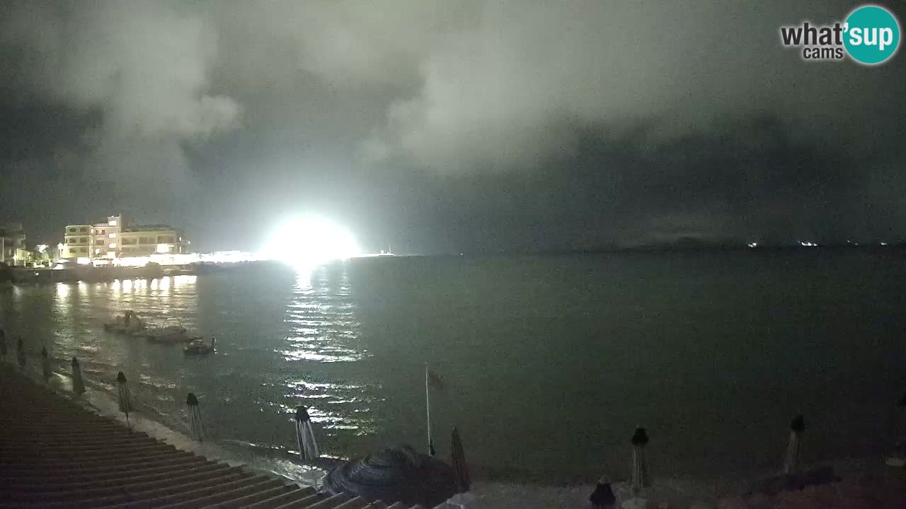 Webcam Terza Spiaggia Golfo Aranci – Vista en directo de la playa