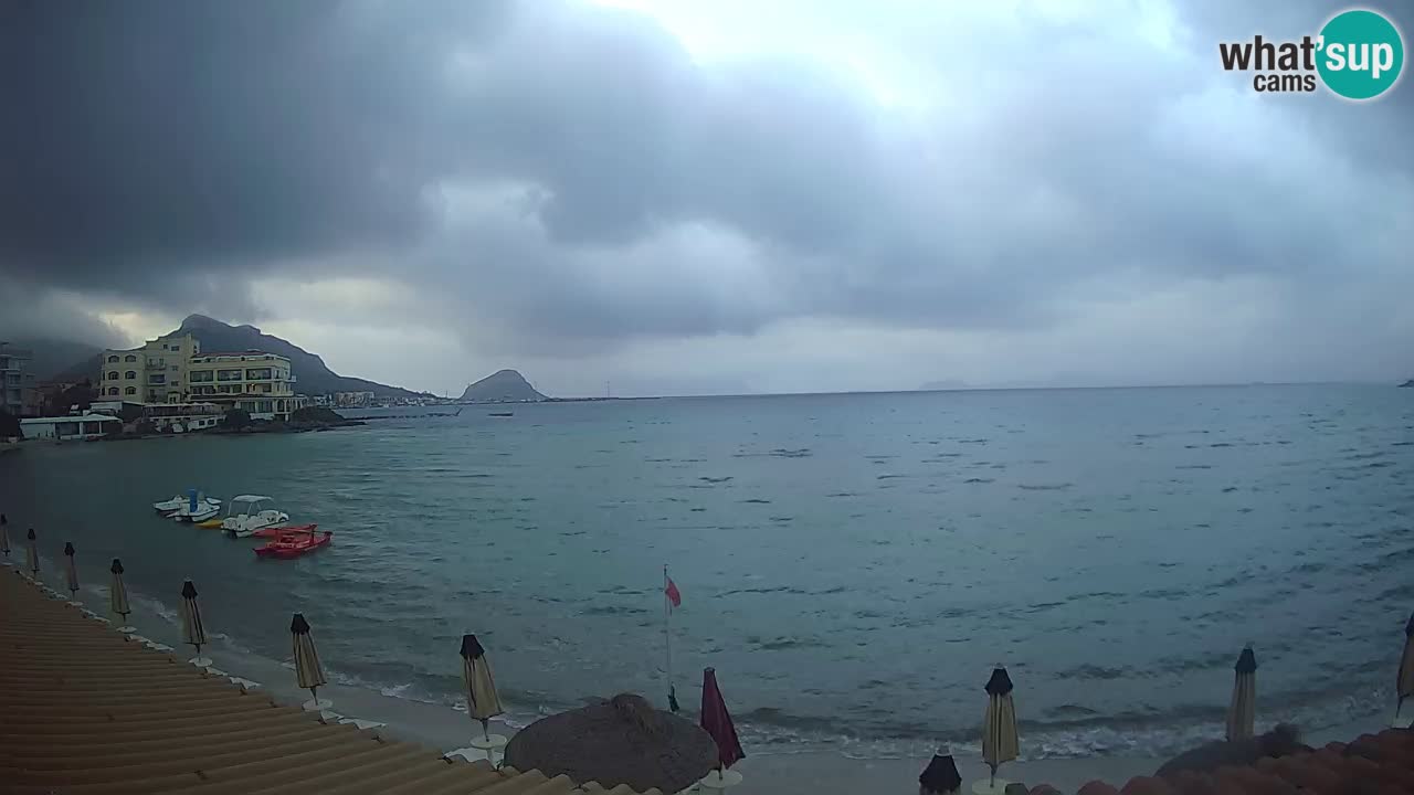 Webcam Terza Spiaggia Golfo Aranci – Vue en direct de la plage
