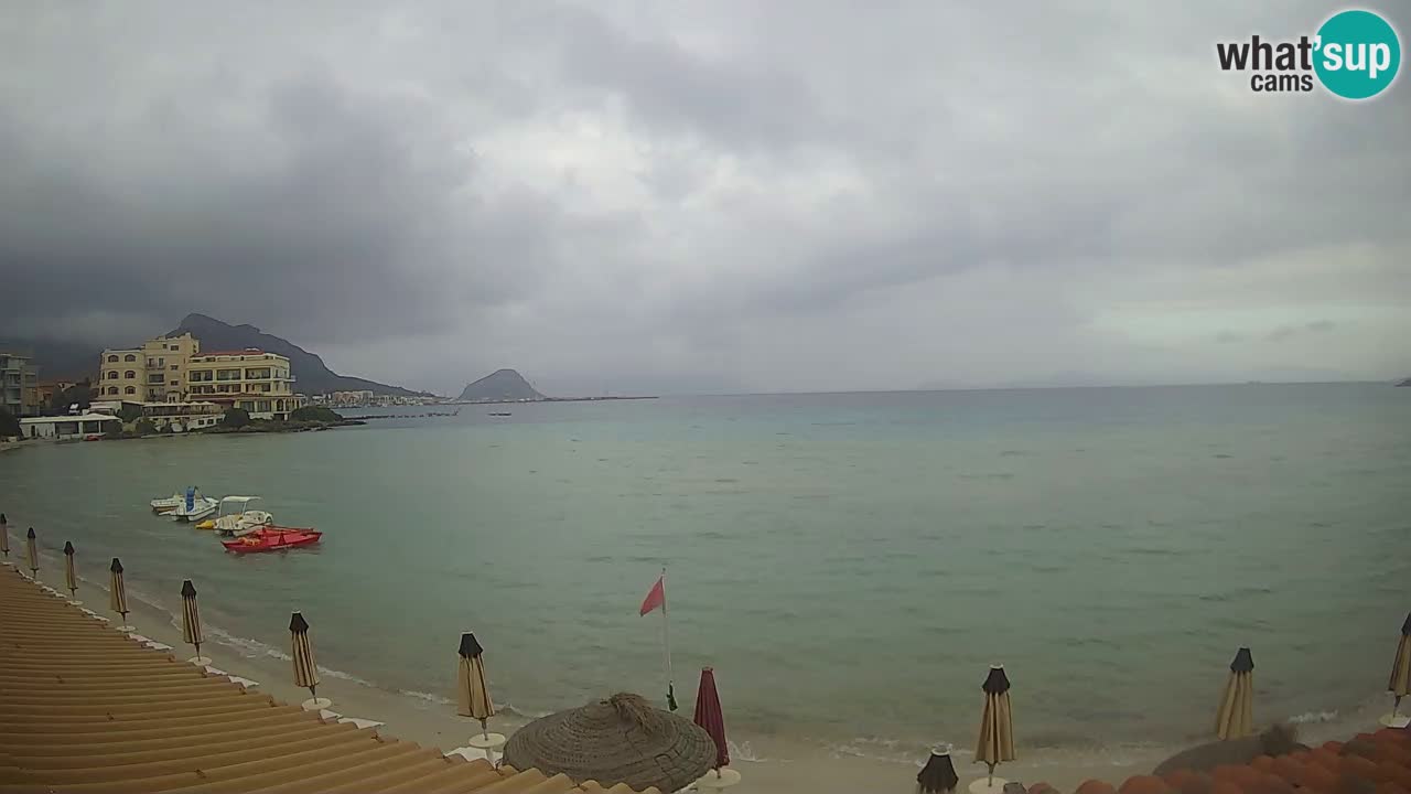 Webcam Terza Spiaggia Golfo Aranci – Vista en directo de la playa