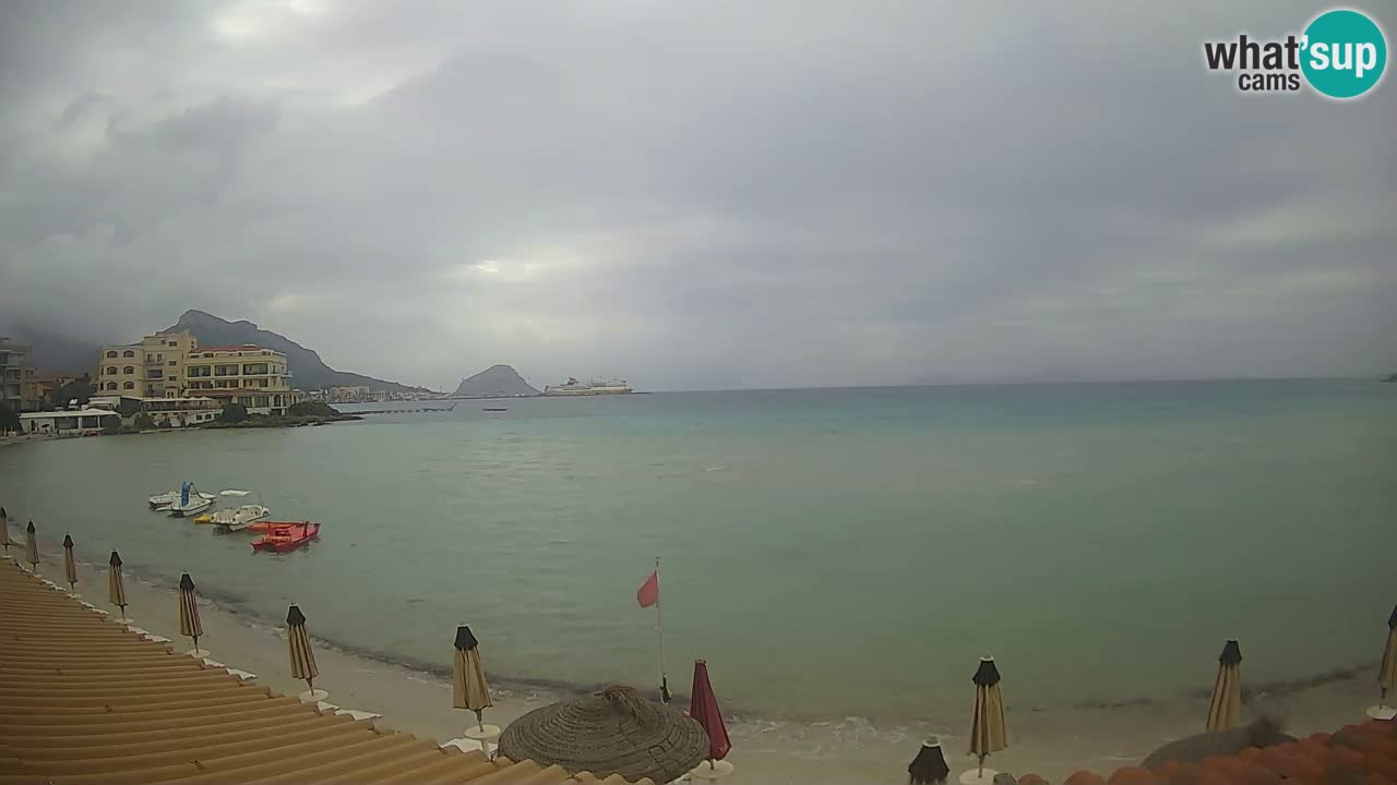 Webcam Terza Spiaggia Golfo Aranci – Vista en directo de la playa