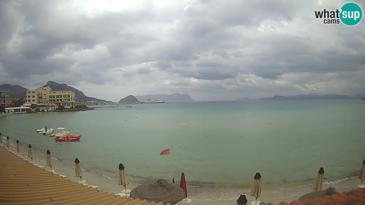 Webcam Terza Spiaggia Golfo Aranci – Vista mare in diretta