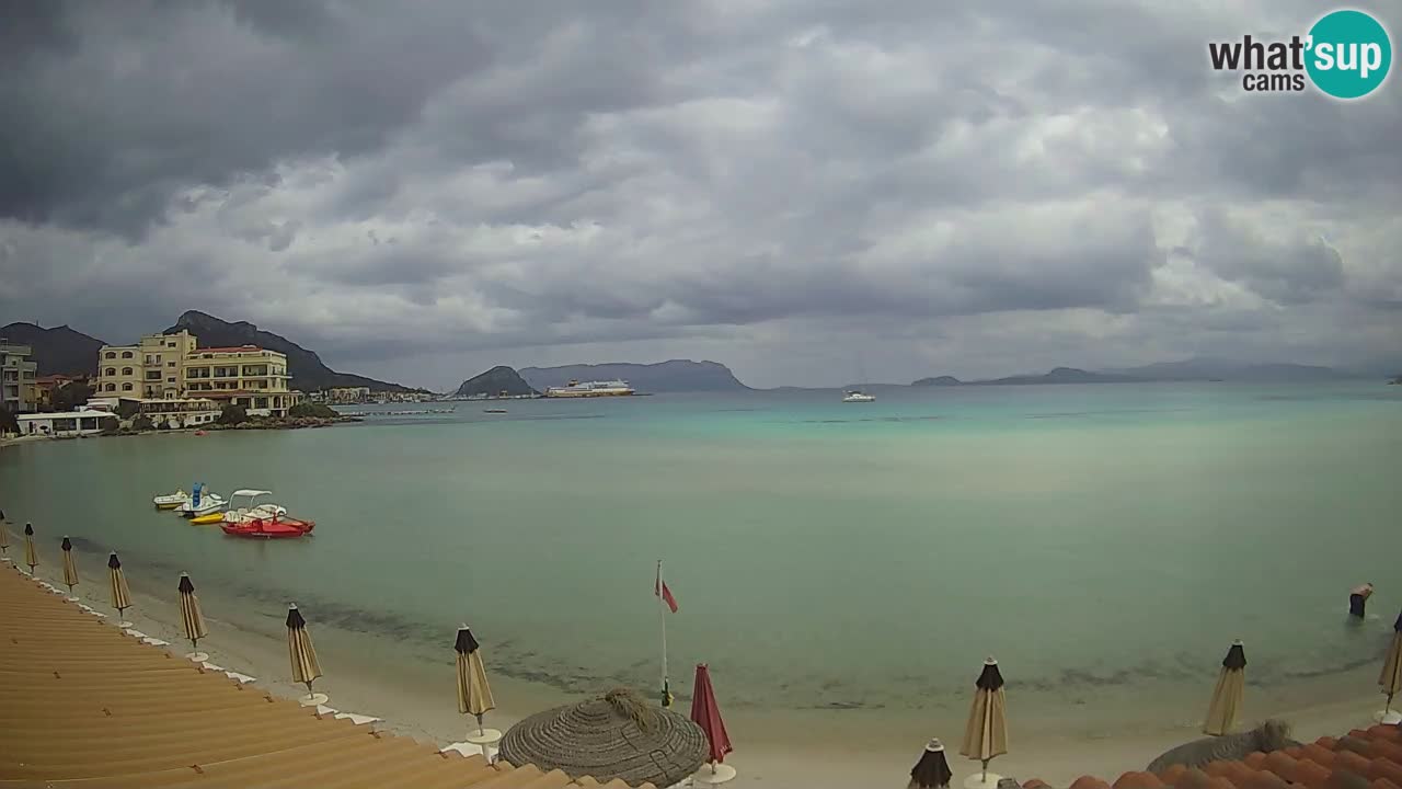 Webcam Terza Spiaggia Golfo Aranci – Vista mare in diretta