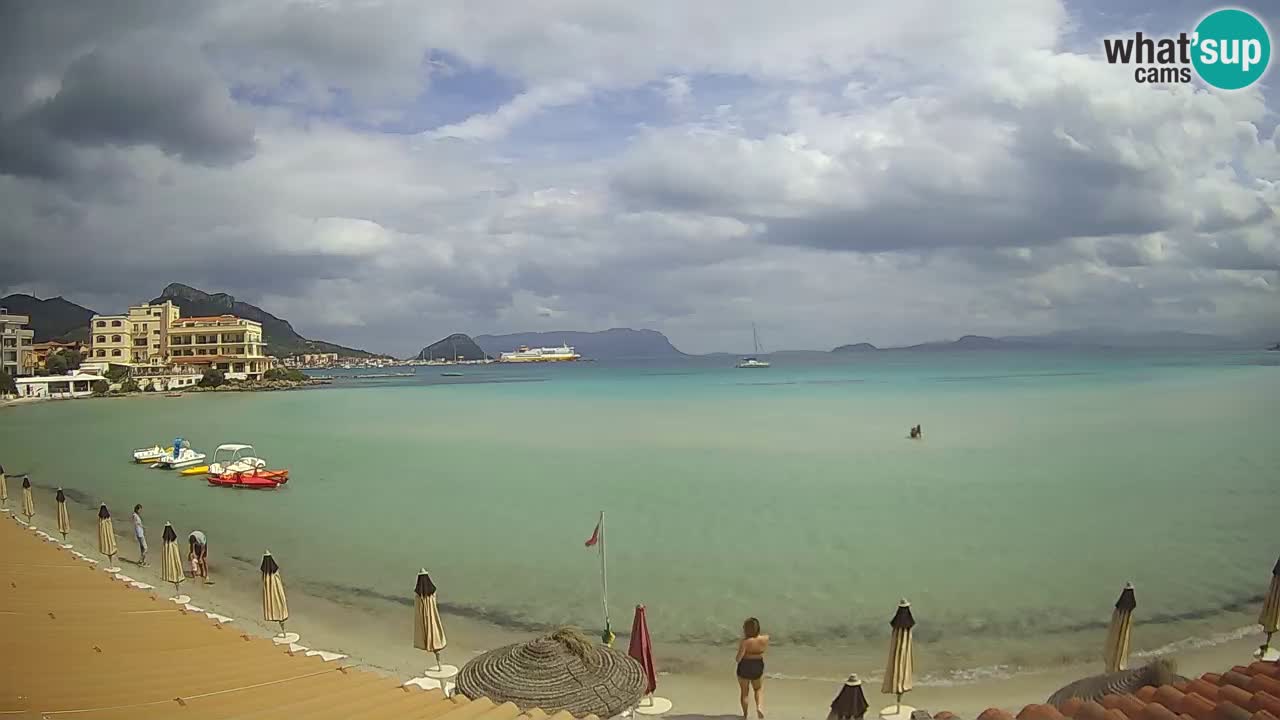 Webcam Terza Spiaggia Golfo Aranci – Vista en directo de la playa