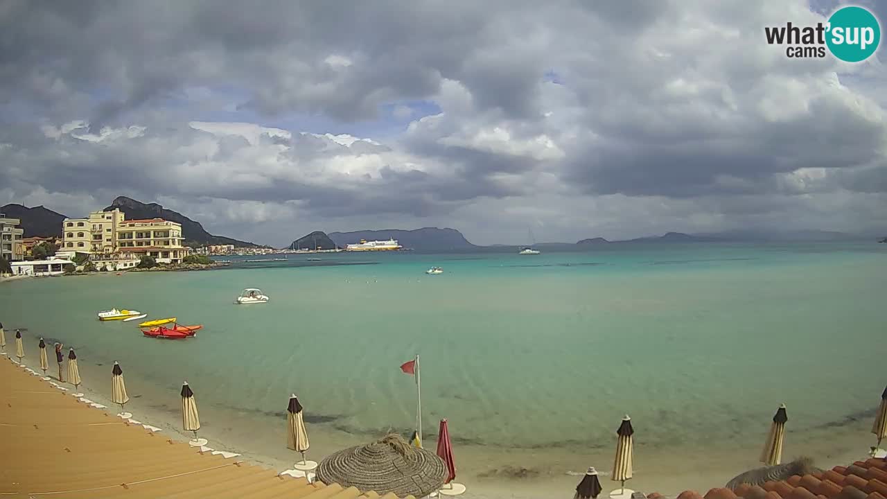 Web kamera Terza Spiaggia Golfo Aranci – Pogled uživo na plažu