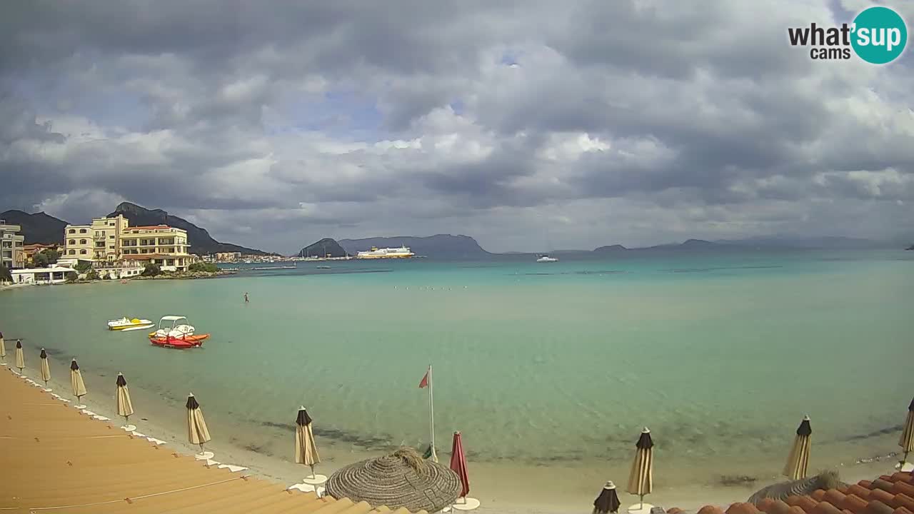 Webcam Terza Spiaggia Golfo Aranci – Vista en directo de la playa