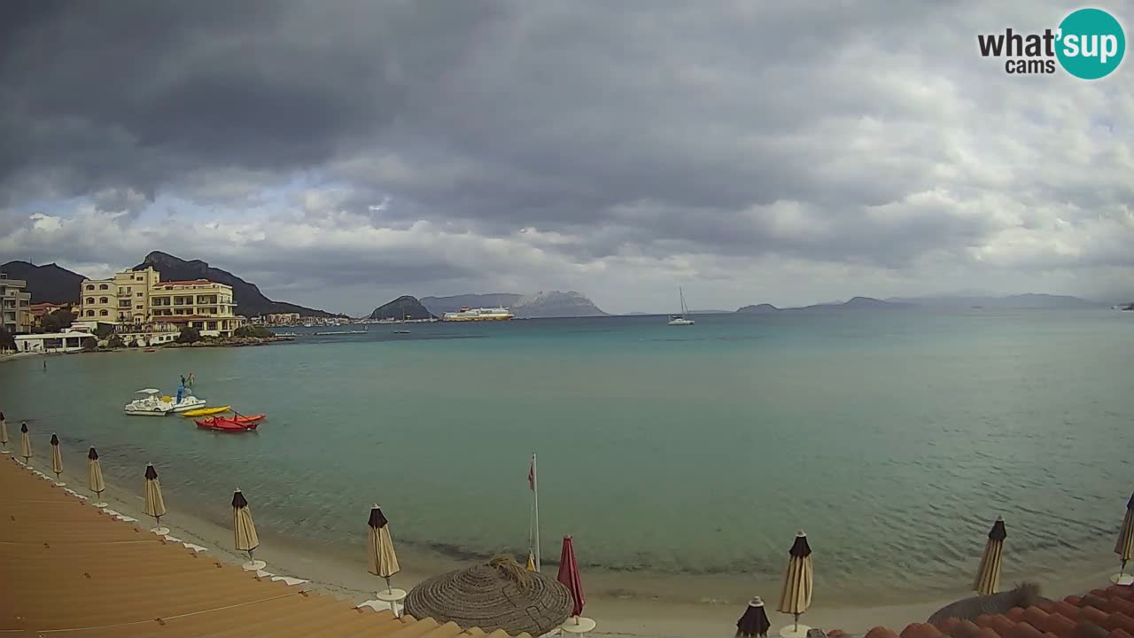 Webcam Terza Spiaggia Golfo Aranci – Vista en directo de la playa