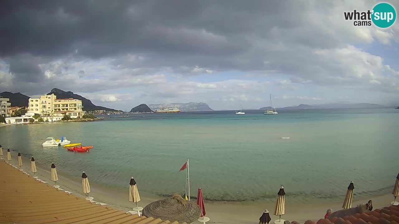 Webcam Terza Spiaggia Golfo Aranci – Liveblick auf den Strand