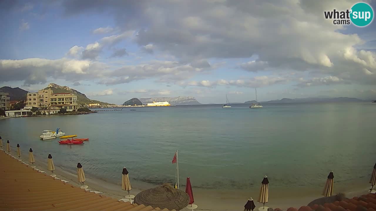 Webcam Terza Spiaggia Golfo Aranci – Vista mare in diretta
