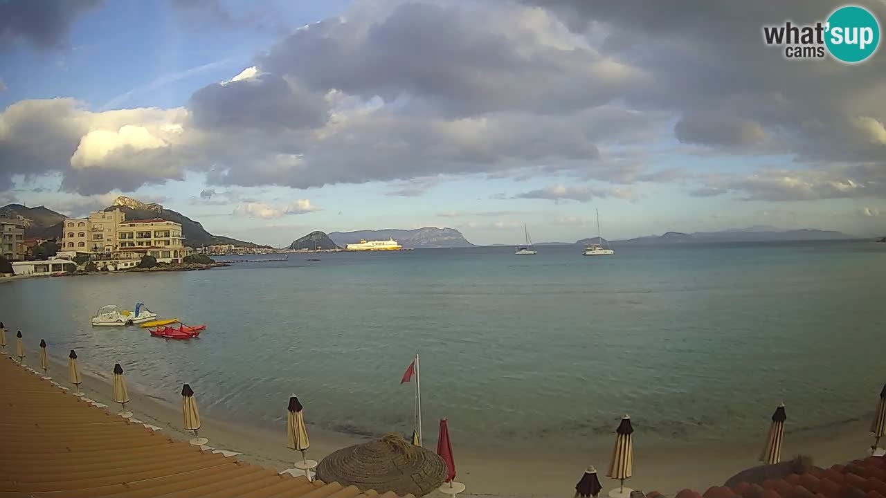 Webcam Terza Spiaggia Golfo Aranci – Vista en directo de la playa
