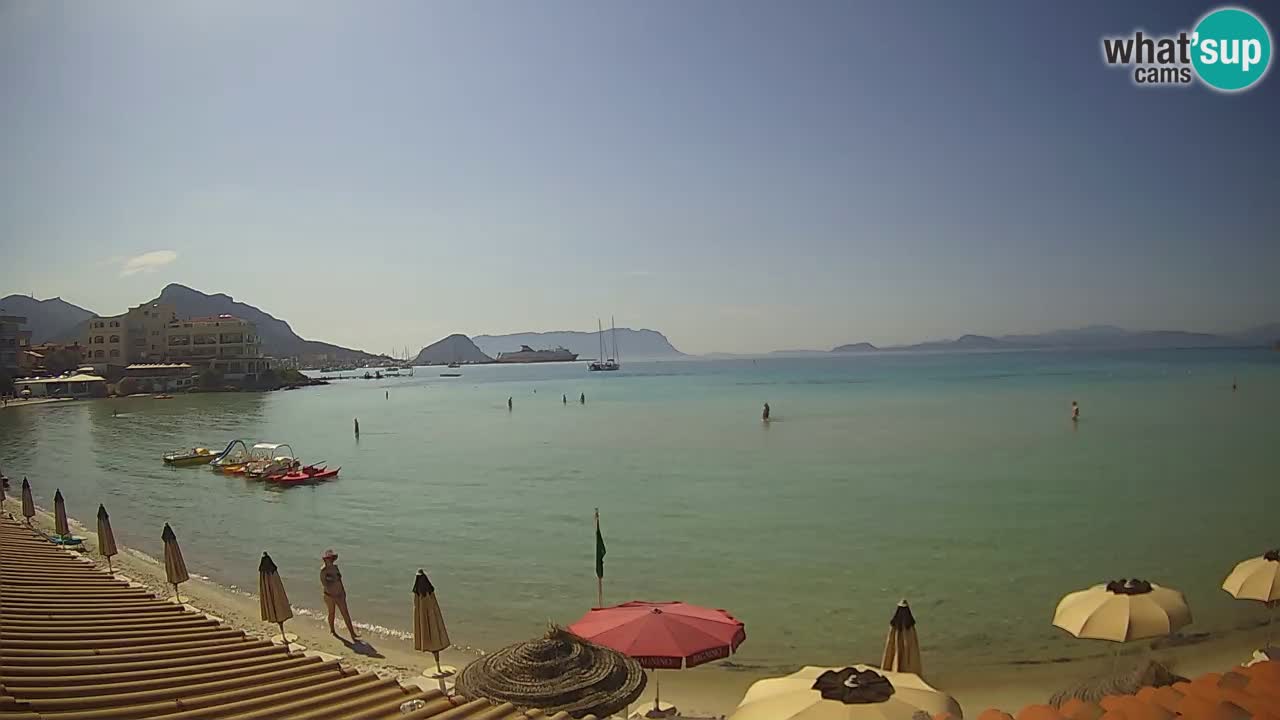 Web kamera Terza Spiaggia Golfo Aranci – Pogled uživo na plažu