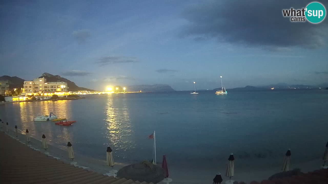 Webcam Terza Spiaggia Golfo Aranci – Liveblick auf den Strand