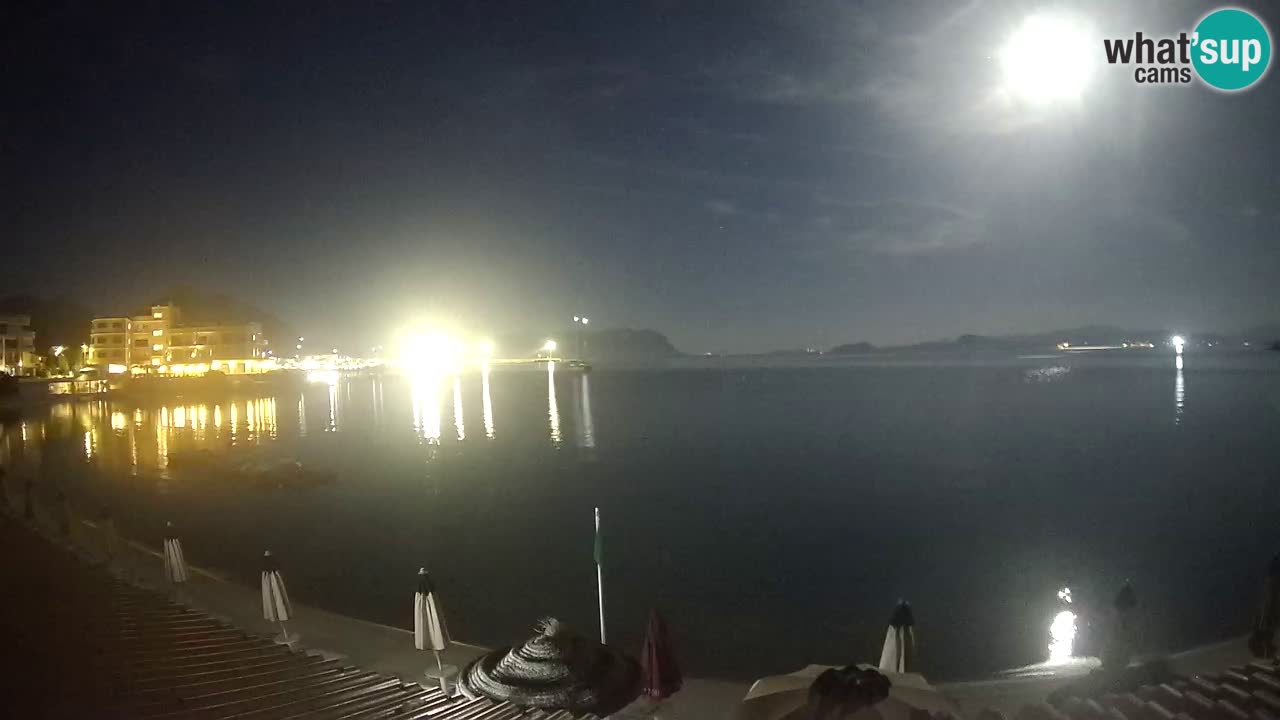 Webcam Terza Spiaggia Golfo Aranci – Liveblick auf den Strand