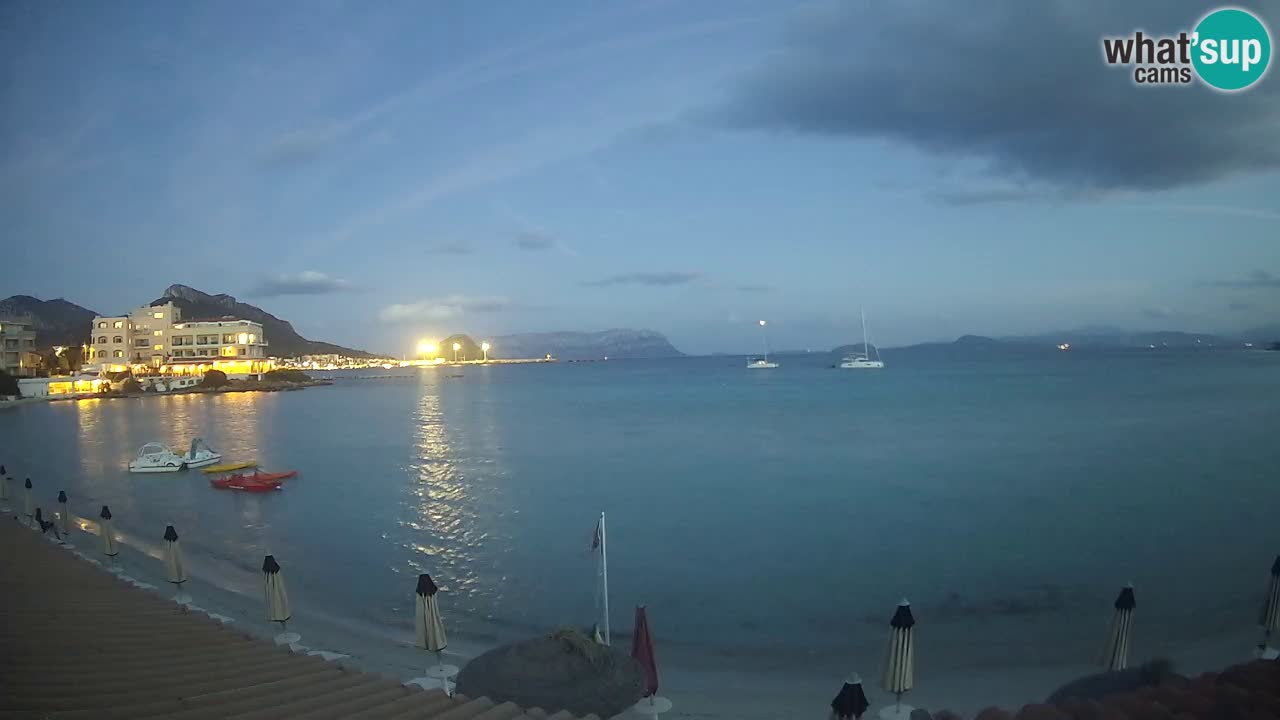 Webcam Terza Spiaggia Golfo Aranci – Vue en direct de la plage