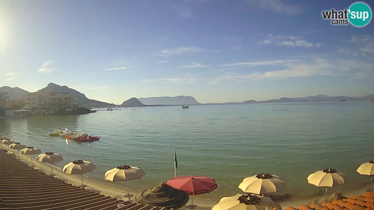 Webcam Terza Spiaggia Golfo Aranci – Vista en directo de la playa