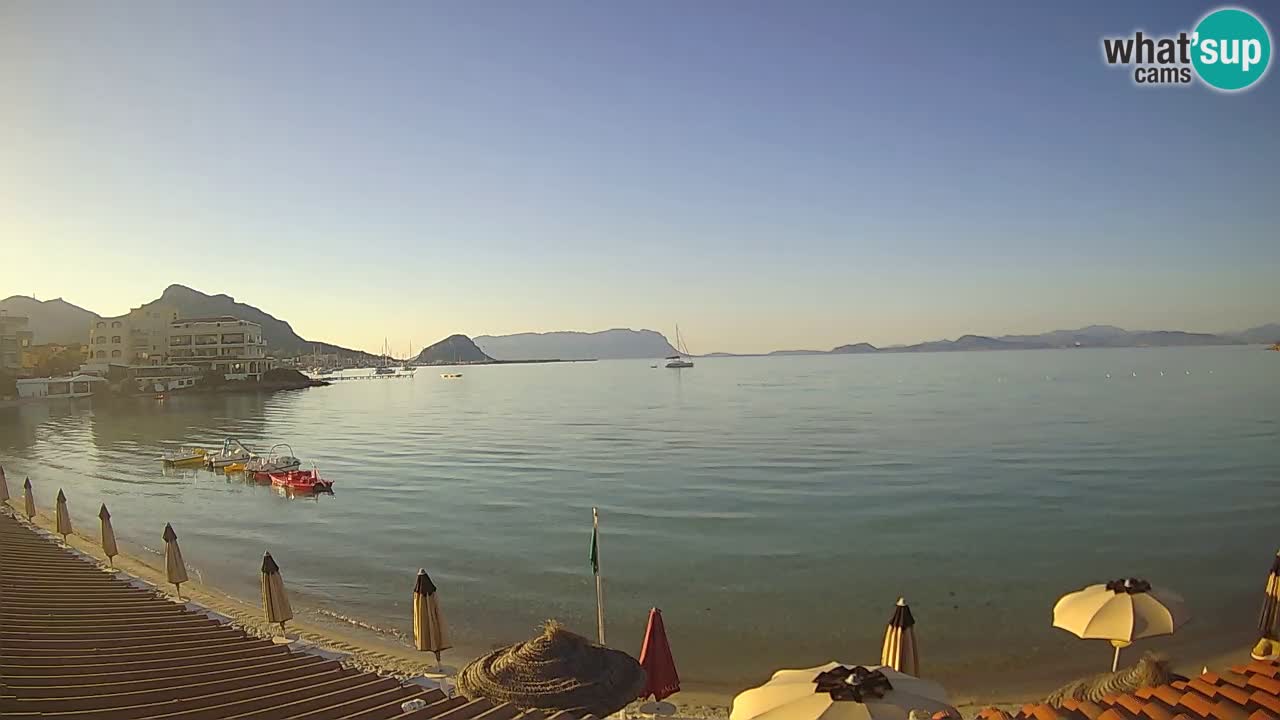 Webcam Terza Spiaggia Golfo Aranci – Vista en directo de la playa