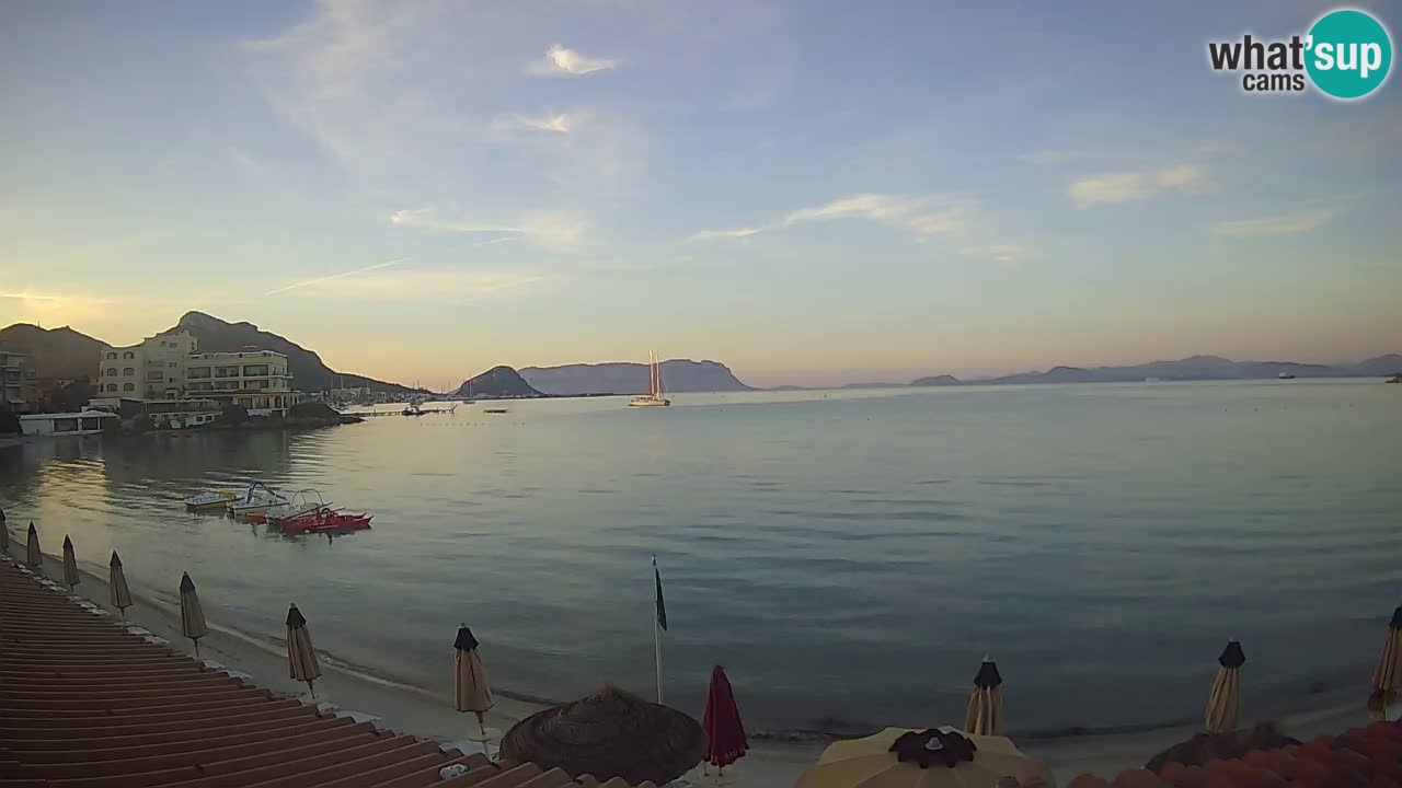 Webcam Terza Spiaggia Golfo Aranci – Liveblick auf den Strand