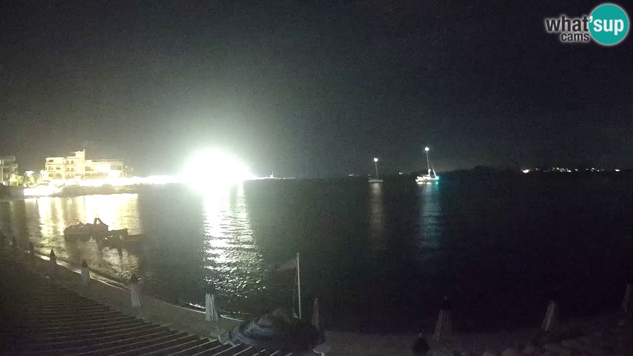 Webcam Terza Spiaggia Golfo Aranci – Vue en direct de la plage