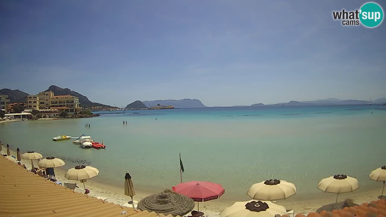Webcam Terza Spiaggia Golfo Aranci – Vista en directo de la playa
