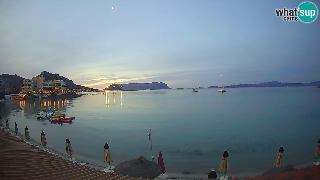 Webcam Terza Spiaggia Golfo Aranci – Liveblick auf den Strand
