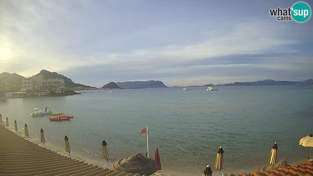 Webcam Terza Spiaggia Golfo Aranci – Liveblick auf den Strand