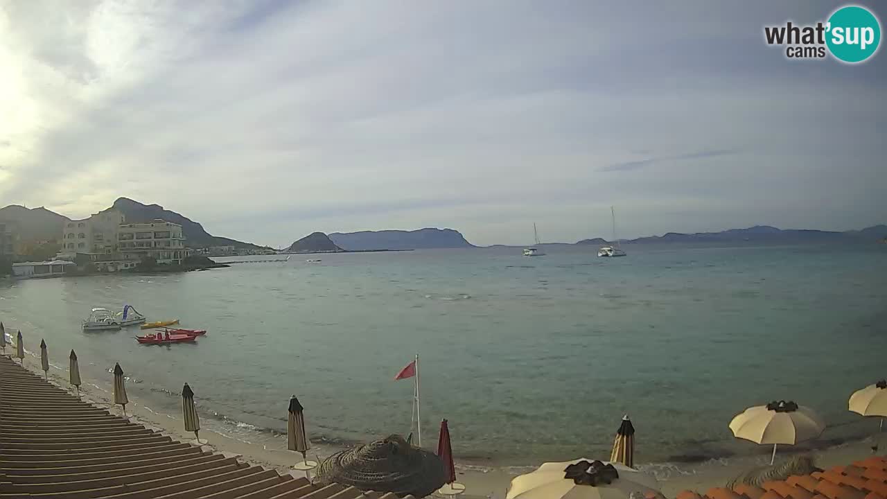 Webcam Terza Spiaggia Golfo Aranci – Liveblick auf den Strand