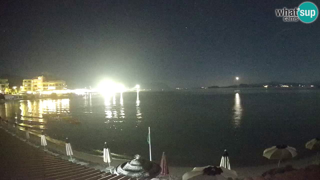 Webcam Terza Spiaggia Golfo Aranci – Vista en directo de la playa