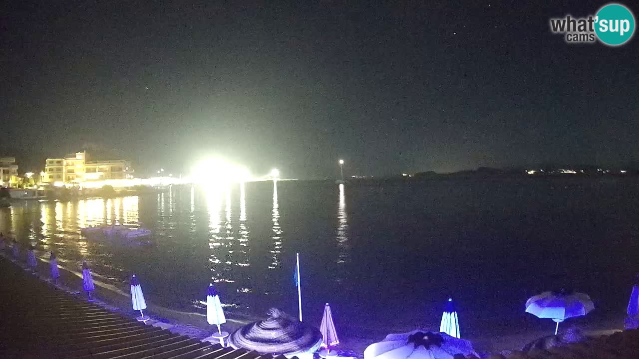 Webcam Terza Spiaggia Golfo Aranci – Vista en directo de la playa