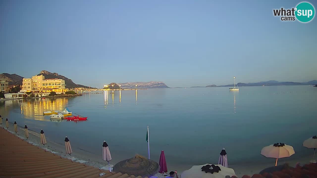 Webcam Terza Spiaggia Golfo Aranci – Vista en directo de la playa