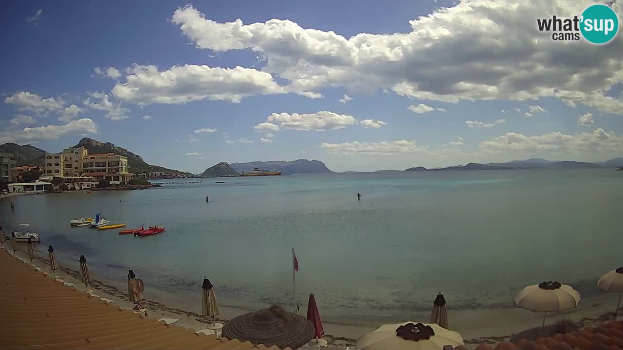 Web kamera Terza Spiaggia Golfo Aranci – Pogled uživo na plažu