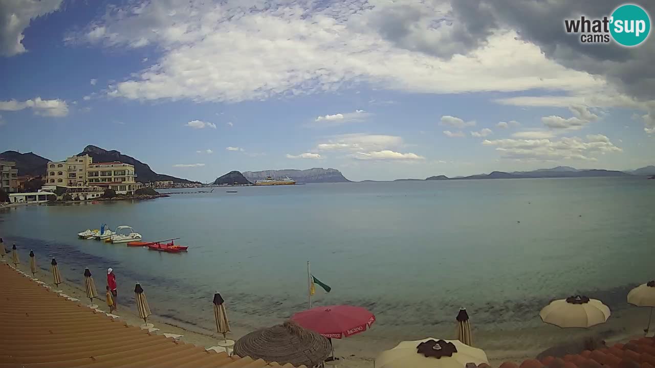 Webcam Terza Spiaggia Golfo Aranci – Liveblick auf den Strand