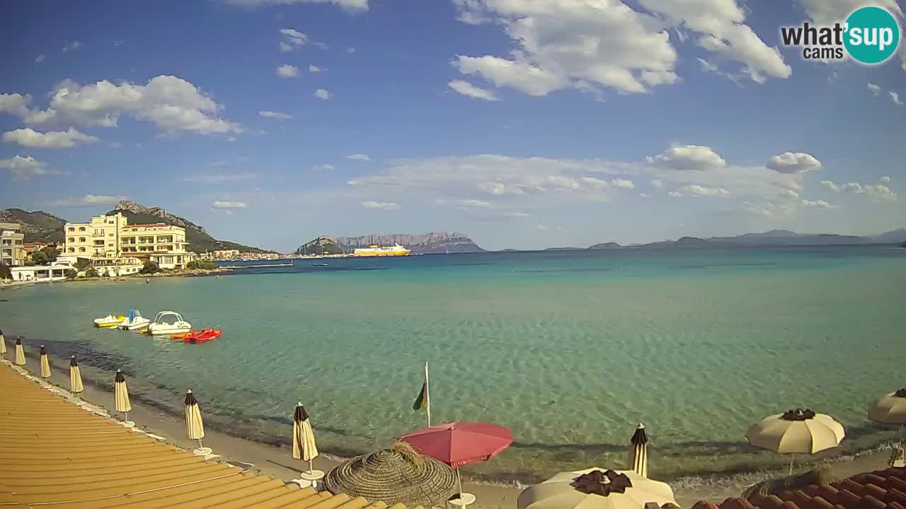 Webcam Terza Spiaggia Golfo Aranci – Liveblick auf den Strand