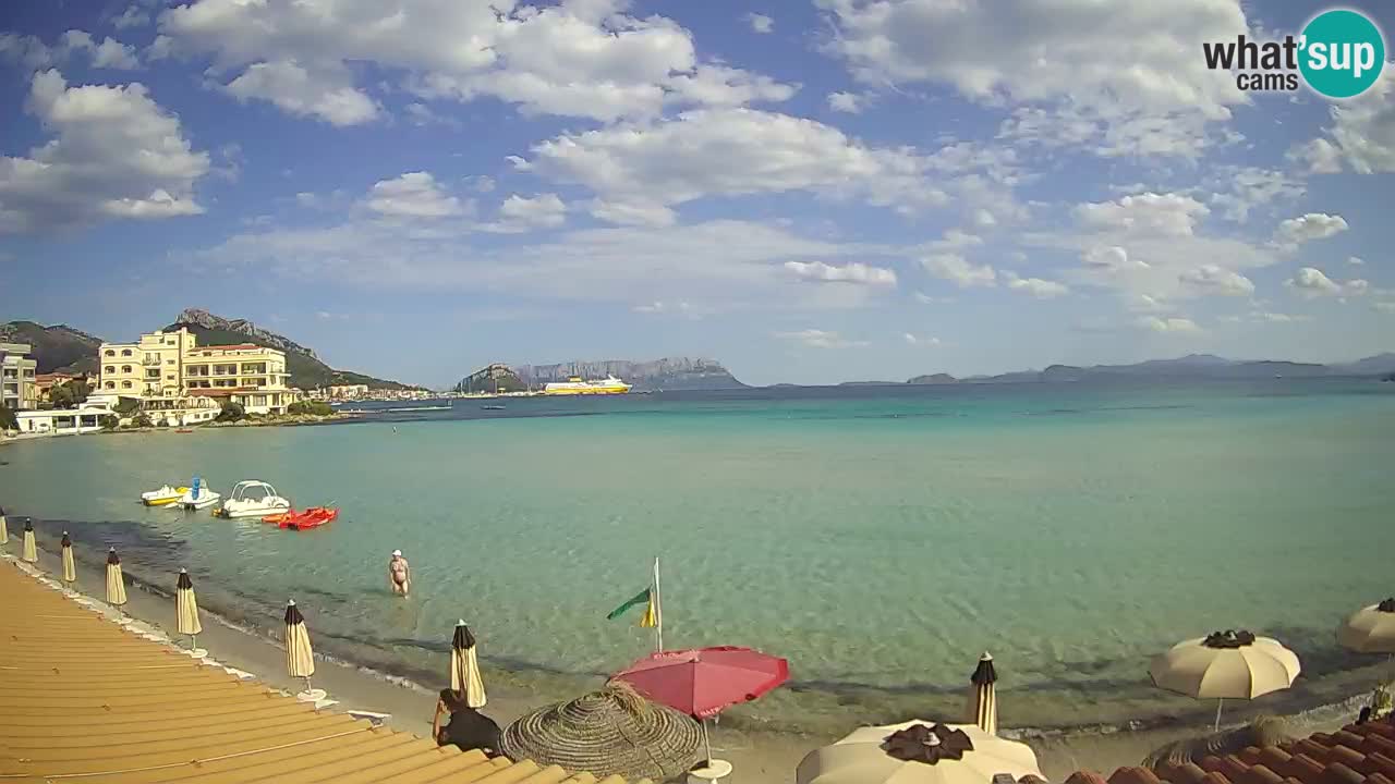 Webcam Terza Spiaggia Golfo Aranci – Vista en directo de la playa