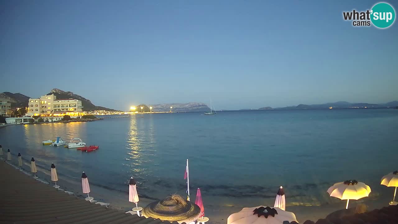 Webcam Terza Spiaggia Golfo Aranci – Vista en directo de la playa