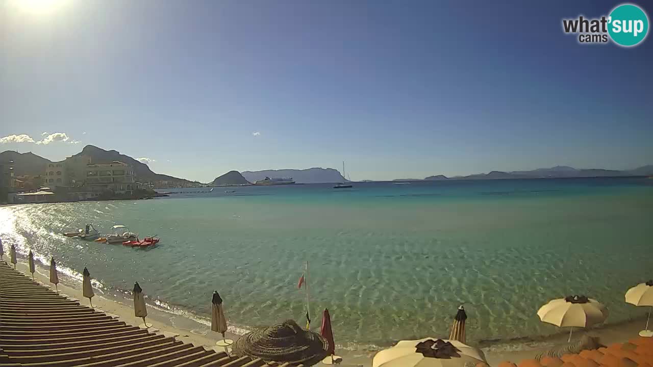 Webcam Terza Spiaggia Golfo Aranci – Vista mare in diretta