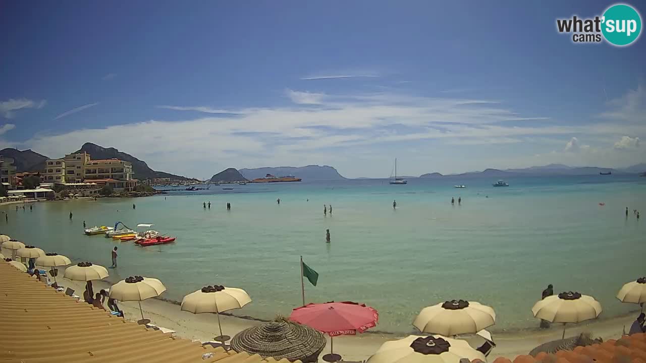 Webcam Terza Spiaggia Golfo Aranci – Vista en directo de la playa