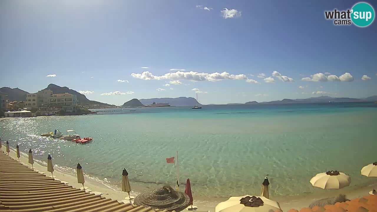 Webcam Terza Spiaggia Golfo Aranci – Vista mare in diretta